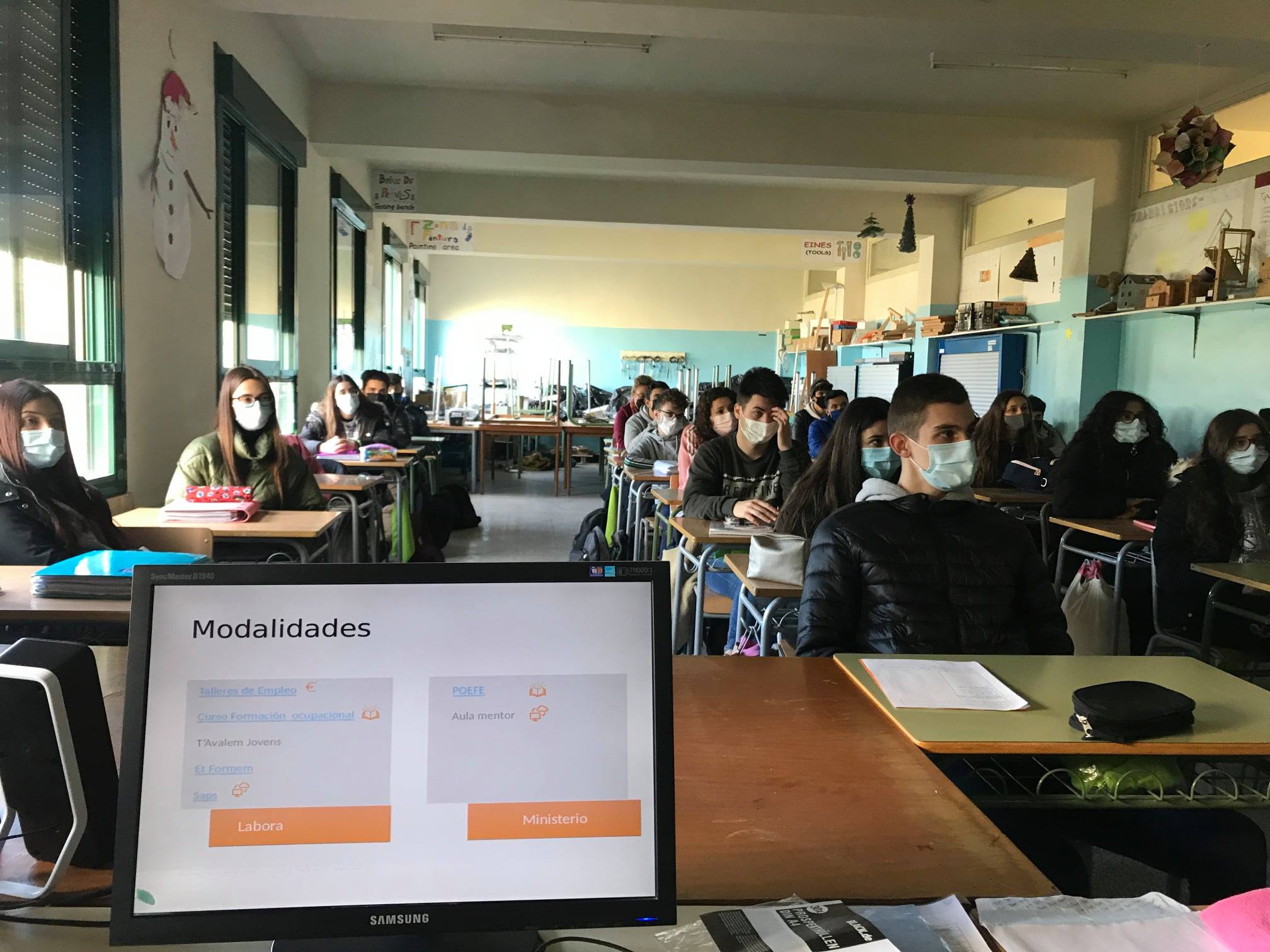 Information sessions on Vocational Training in Alzira