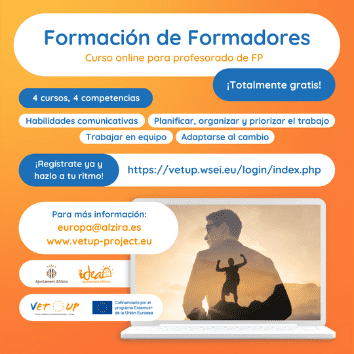 Formación de Formadores – Curso gratuito online para profesorado de FP
